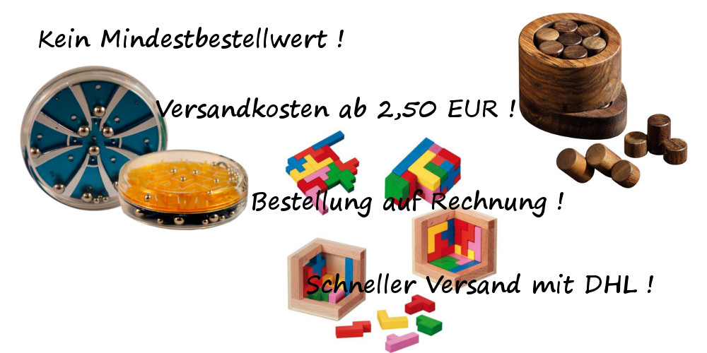 Liefer- und Versandkosten knobelspiel.de