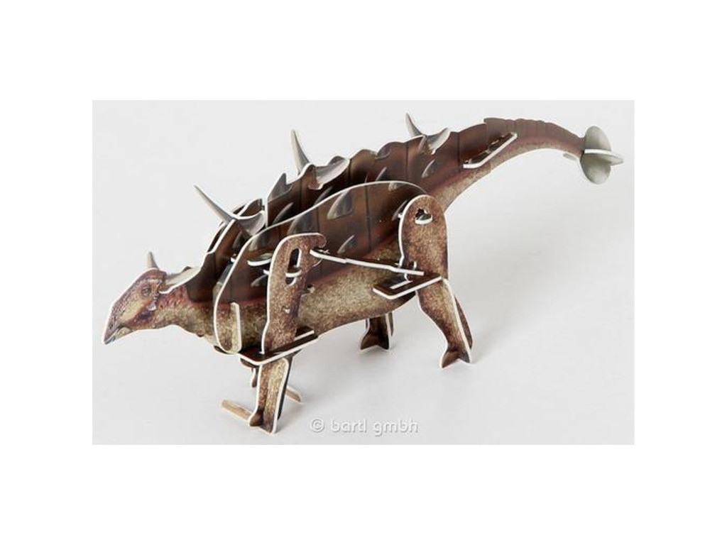3D Puzzle Dinosaurier mit Motor Ankylosaurus