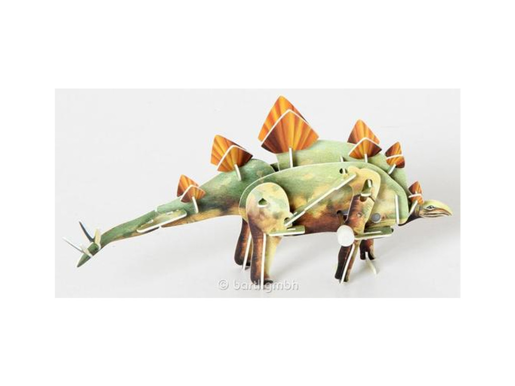 3D Puzzle Dinosaurier mit Motor Stegosaurus