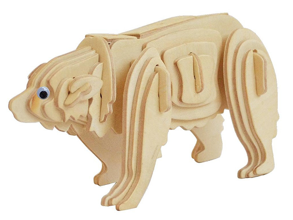 3D Holzpuzzle Eisbär
