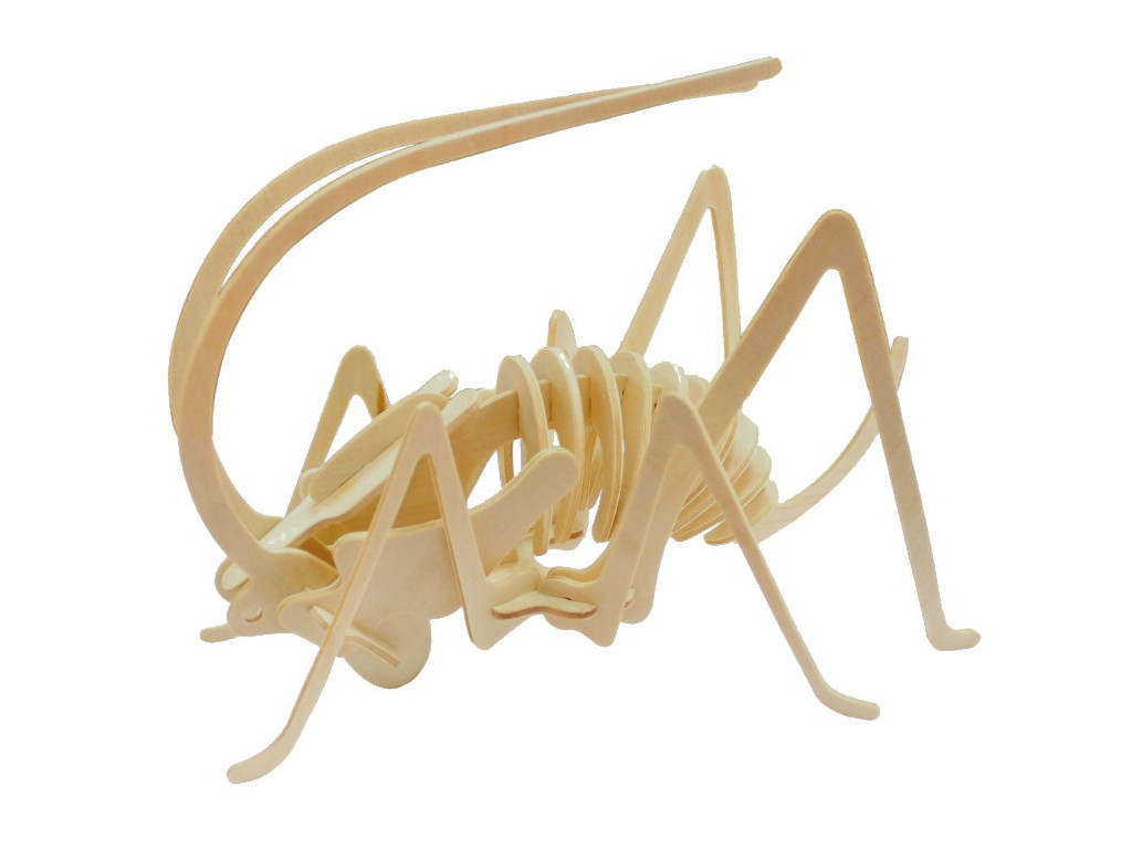 3D Holzpuzzle Grille