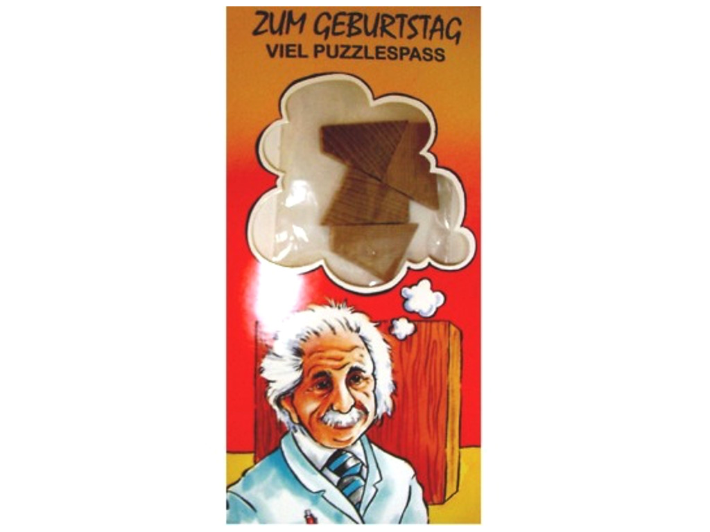 Geburtstagskarte Einstein