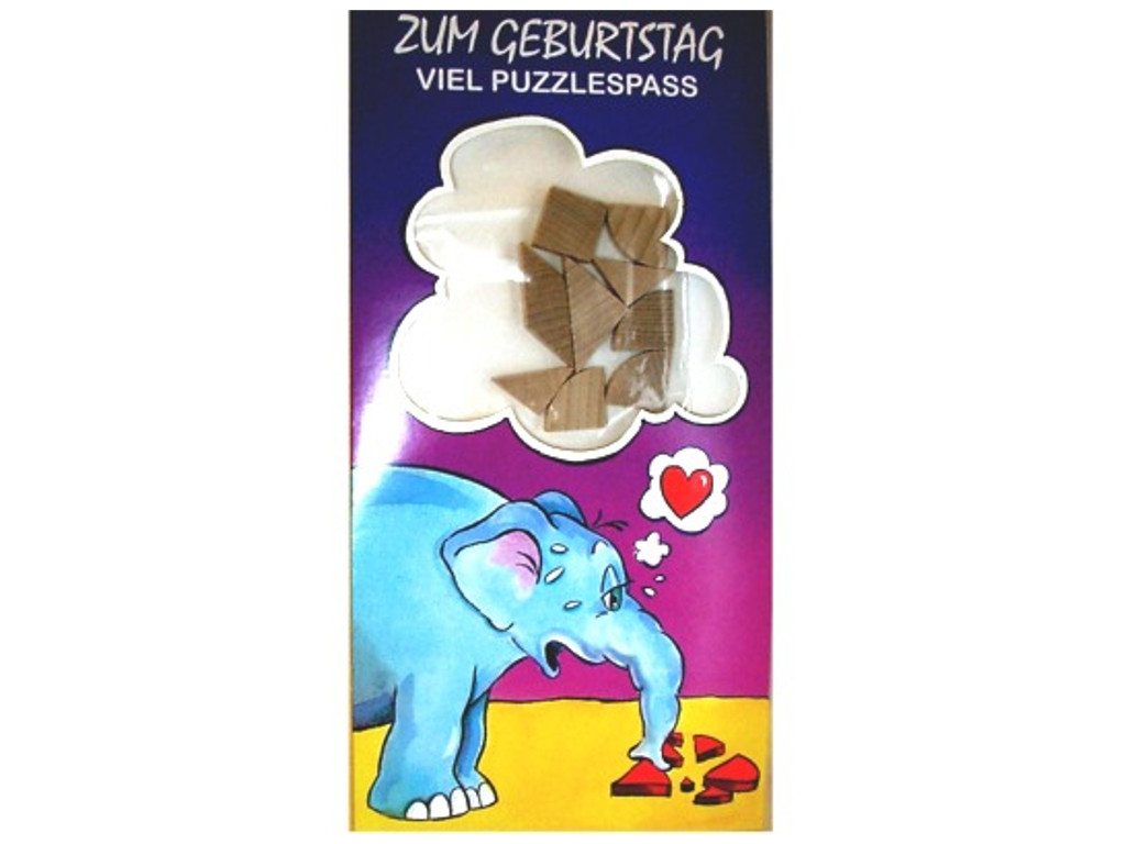 Geburtstagskarte Elefant