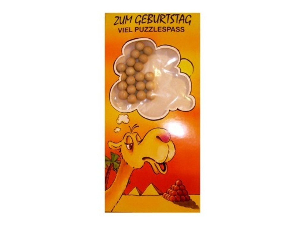 Geburtstagskarte Kamel