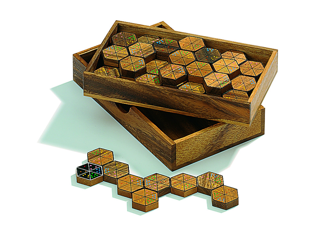 Gesellschaftsspiel Hexamino