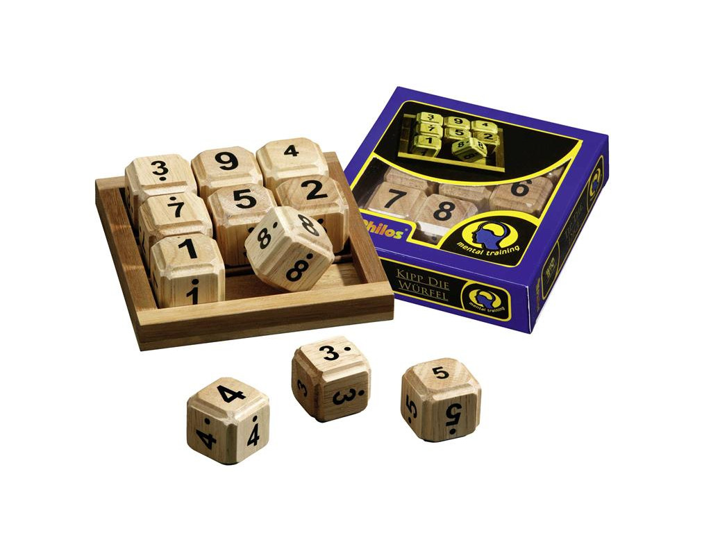 Gesellschaftsspiel Kipp die Würfel