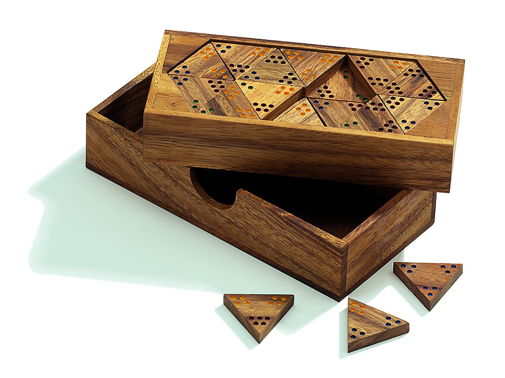 Gesellschaftsspiel Triomino