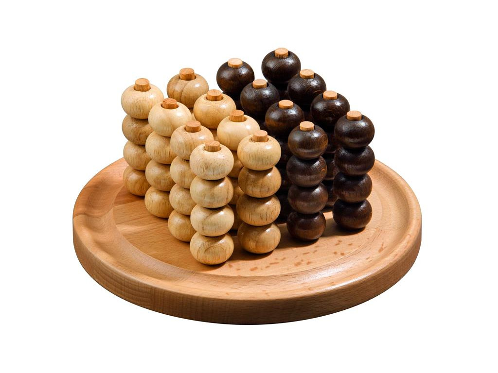 Gesellschaftsspiel Vierereihe 3D