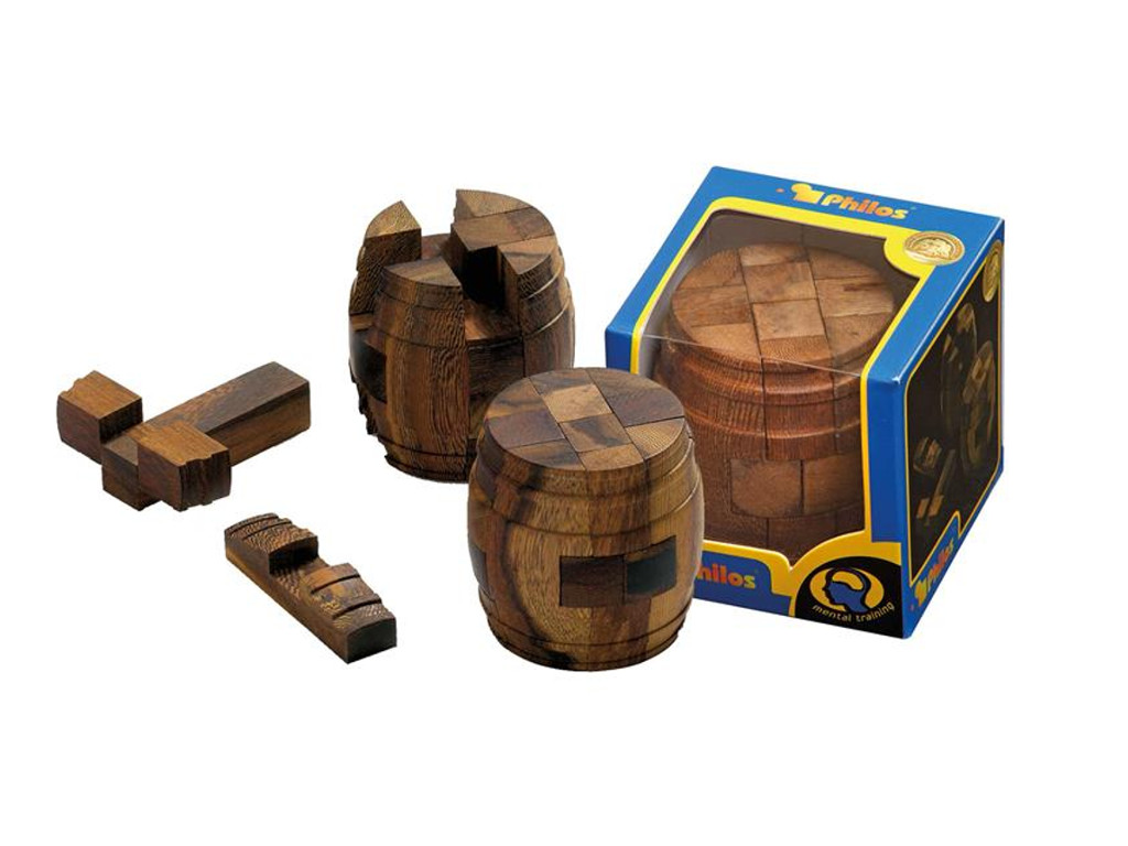 Holzknoten Fass des Diogenes