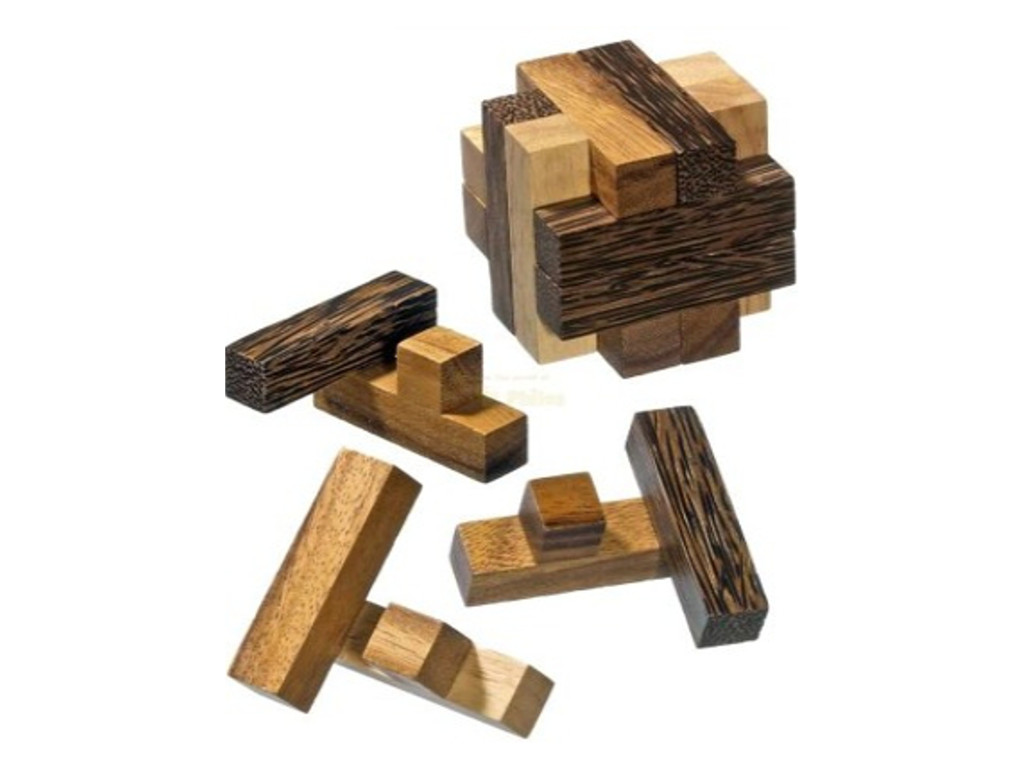 Holzknoten Kreuz-Knoten