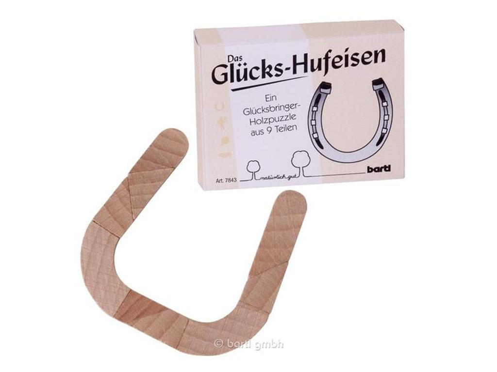 Legespiel Das Glücks-Hufeisen