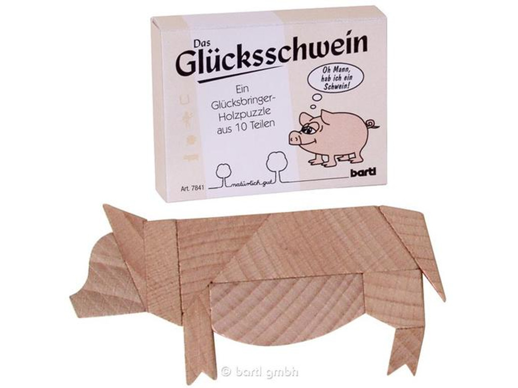 Legespiel Das Glücksschwein