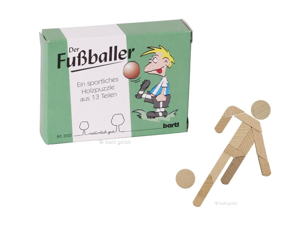 Legespiel Der Fußballer