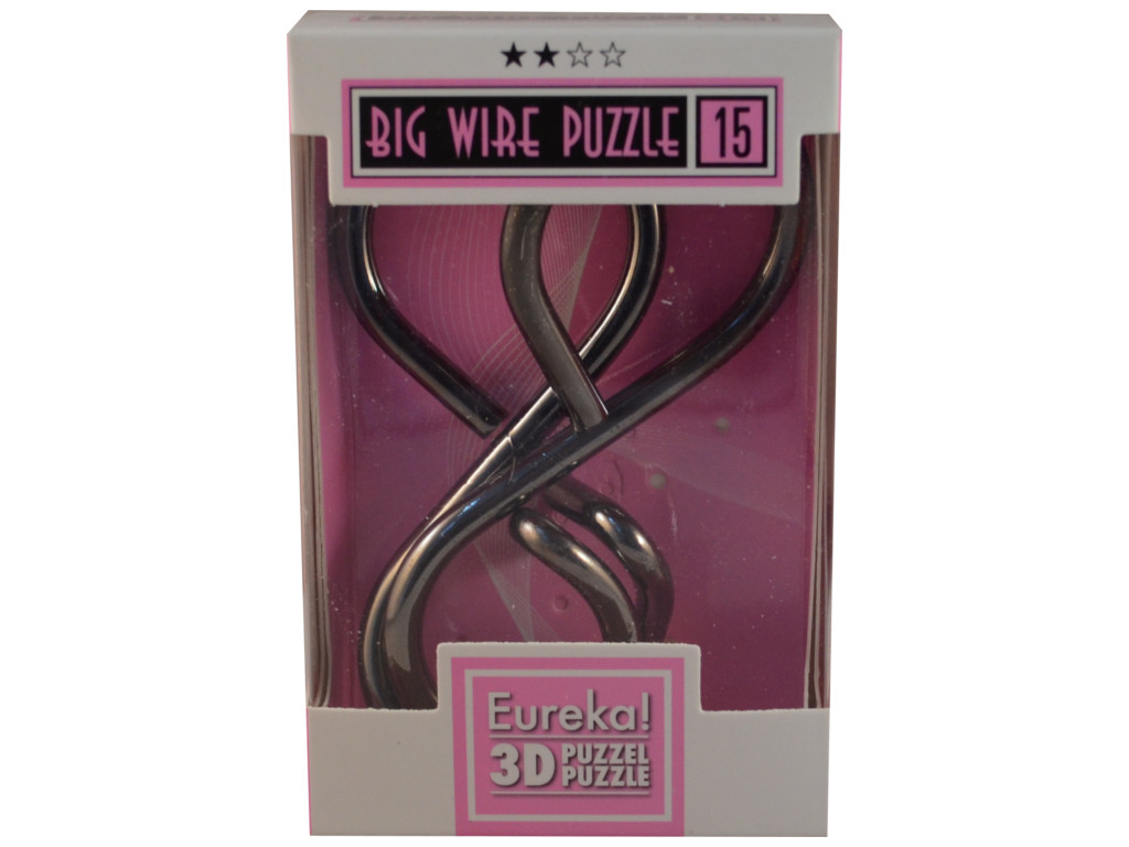 Metallpuzzle Big Wire Puzzle 15