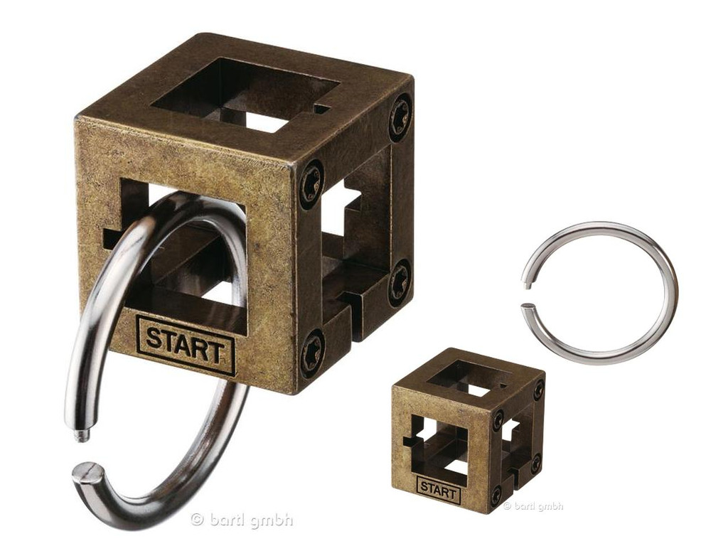 Metall Cast Puzzle Box