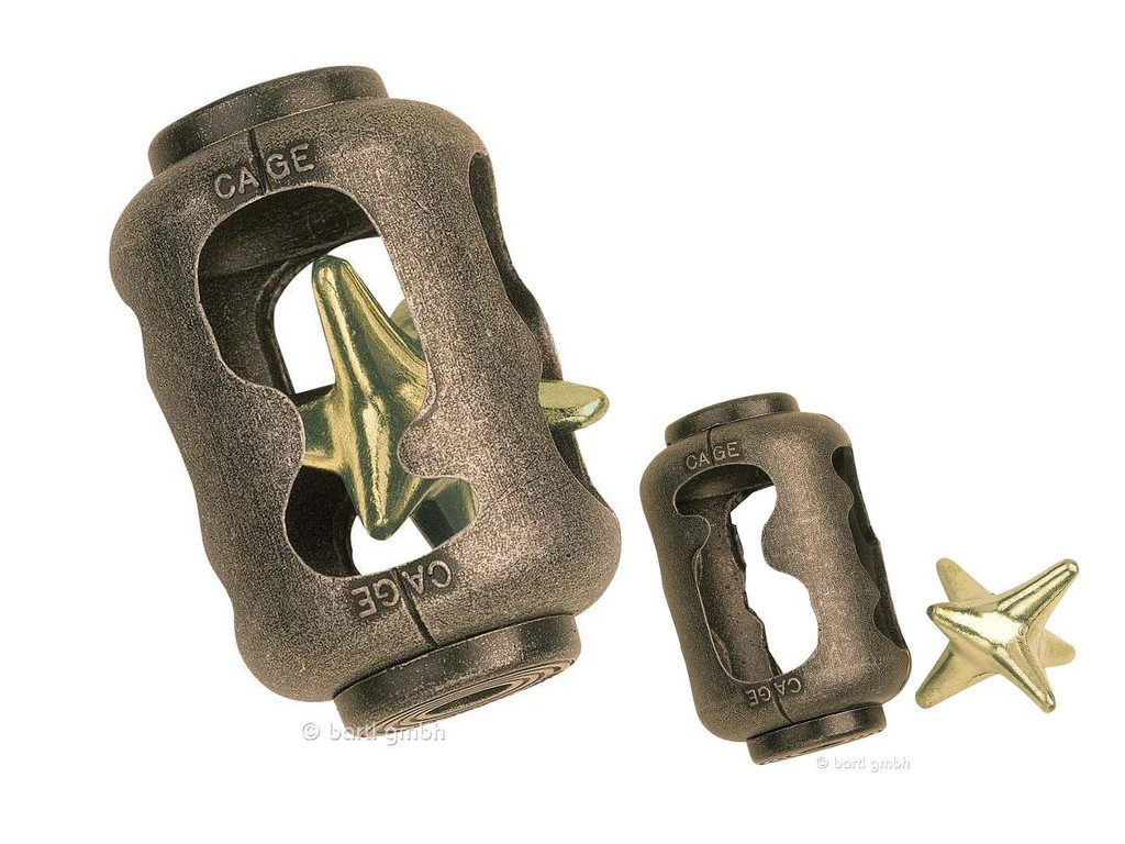 Metall Cast Puzzle Cage