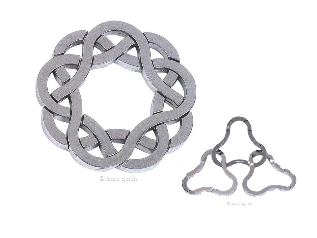 Metall Cast Puzzle Coaster