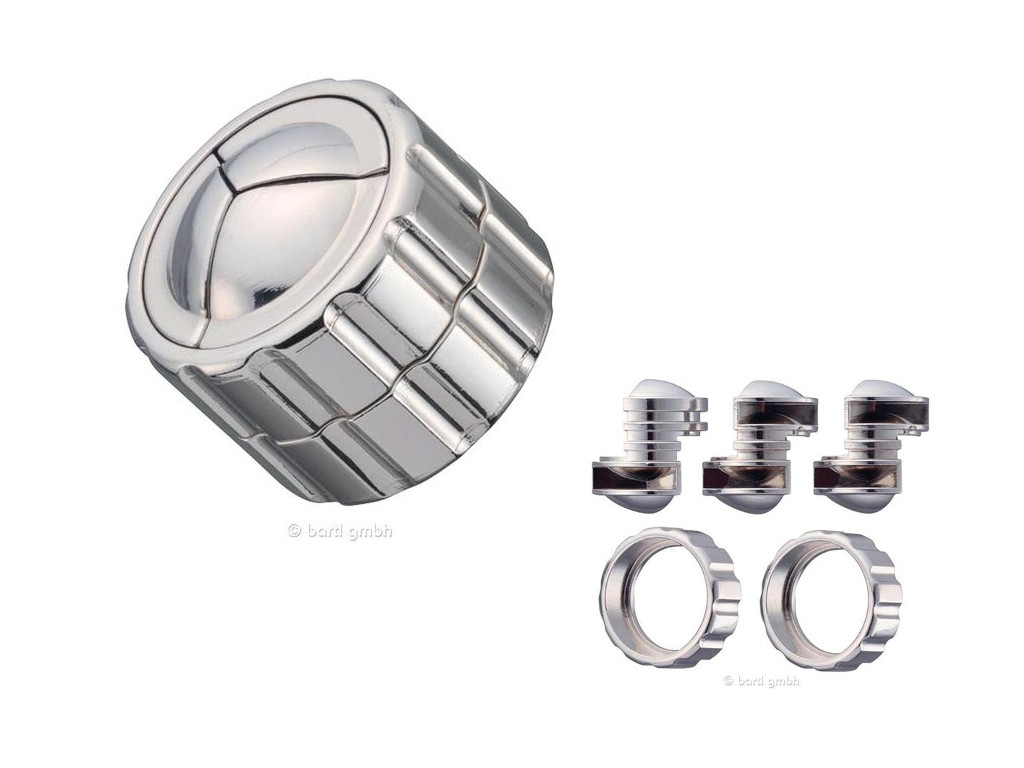 Metall Cast Puzzle Cylinder