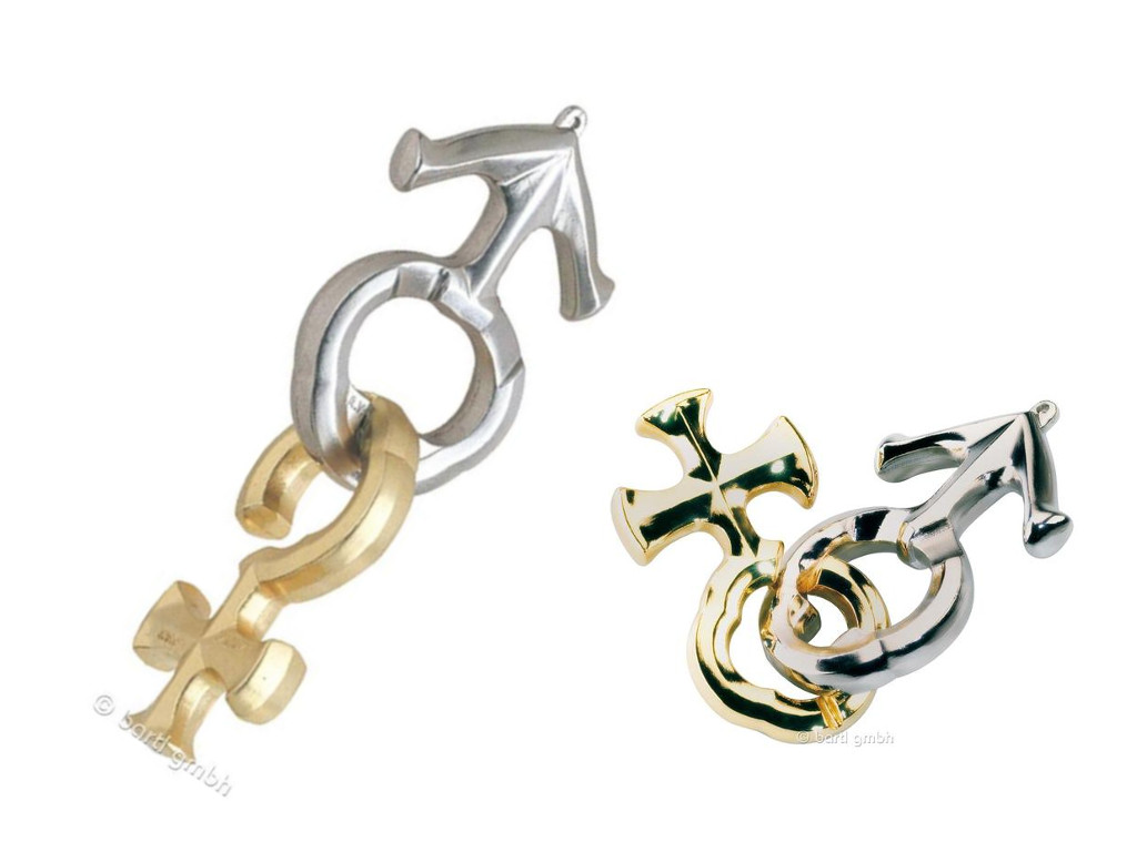 Metall Cast Puzzle Dolce