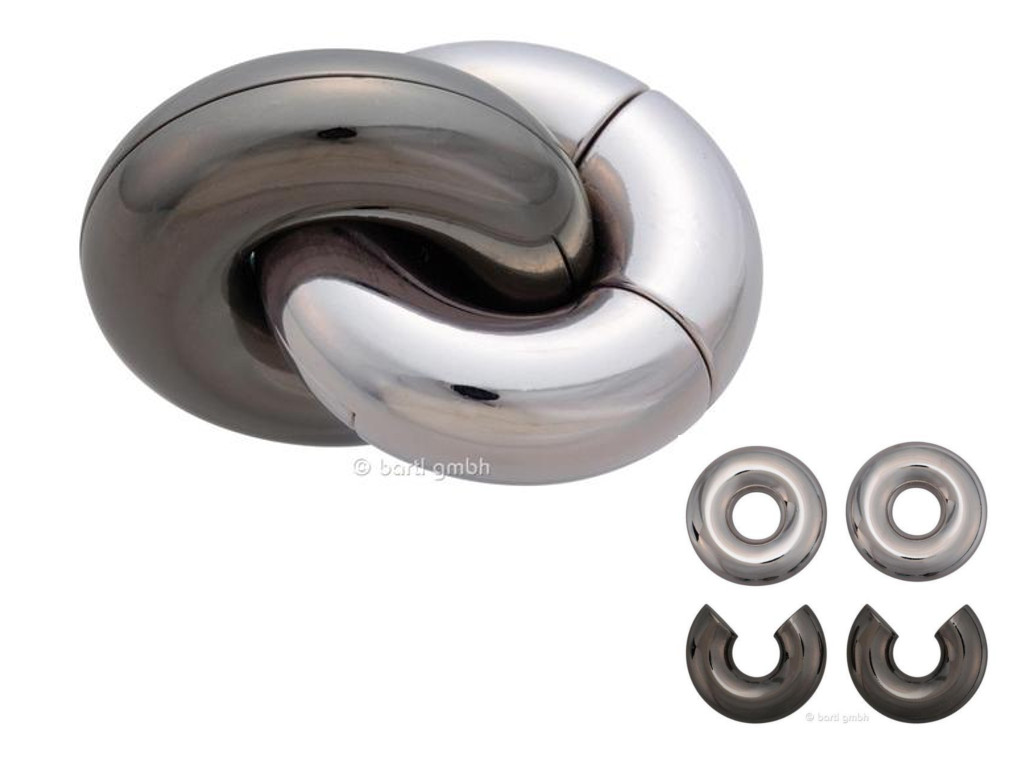 Metall Cast Puzzle Donuts