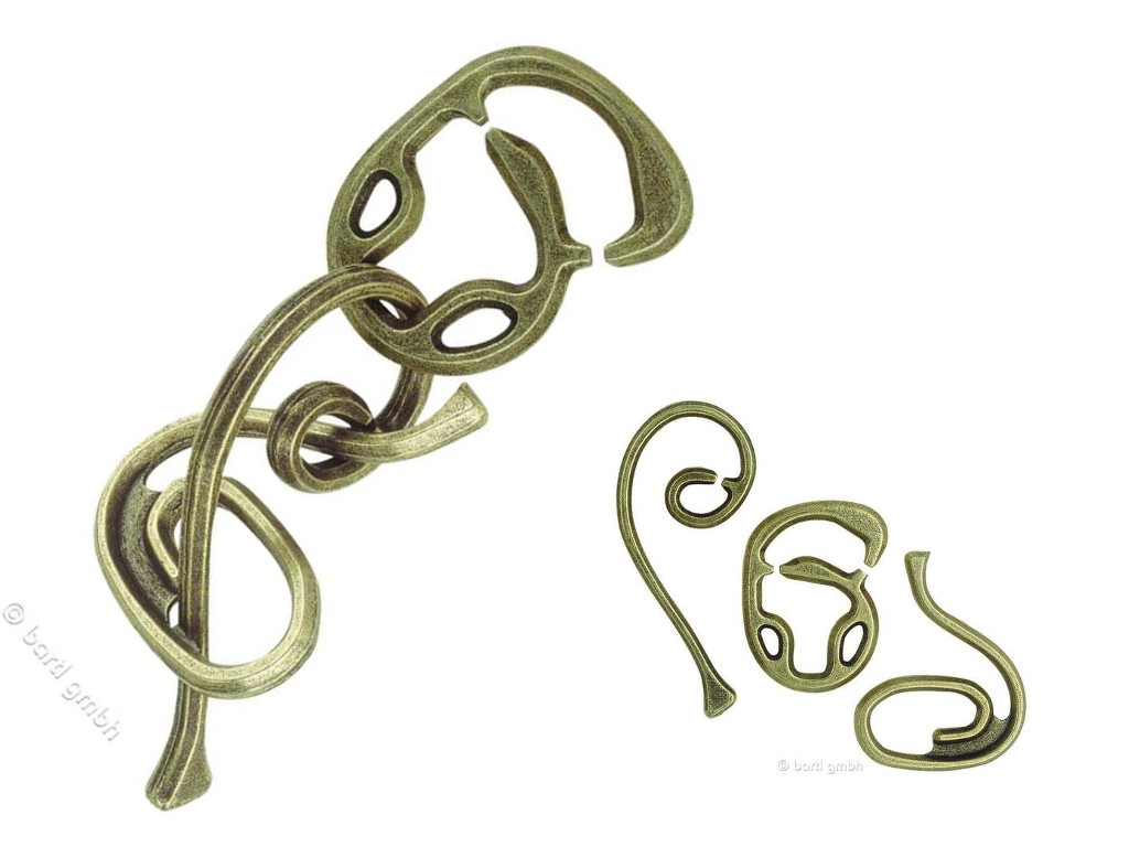 Metall Cast Puzzle Enigma