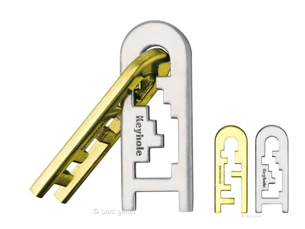 Metall Cast Puzzle Keyhole