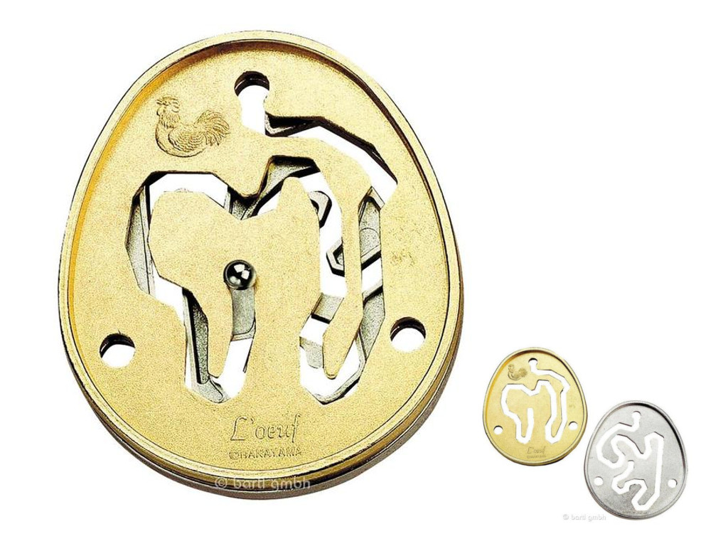 Metall Cast Puzzle L`Oeuf