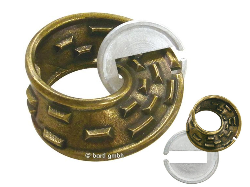 Metall Cast Puzzle Möbius