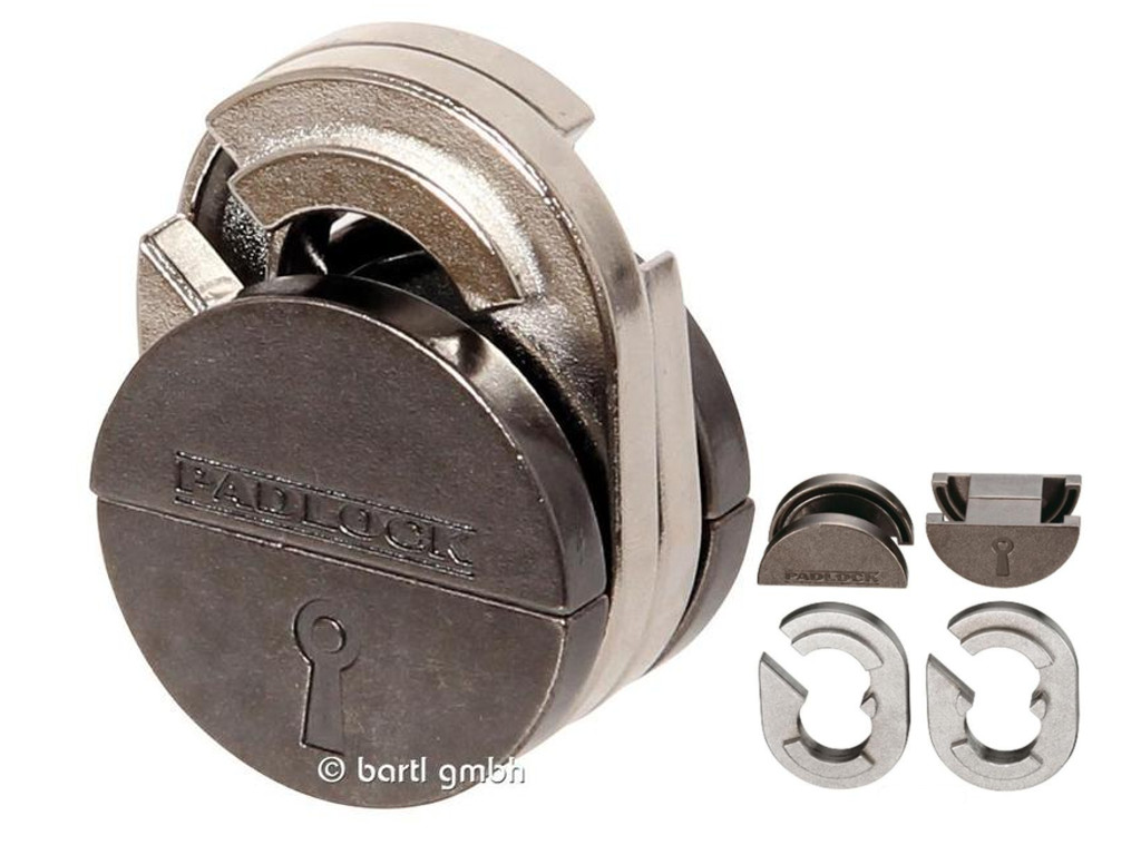 Metall Cast Puzzle Padlock