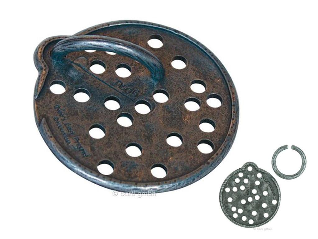 Metall Cast Puzzle Plate