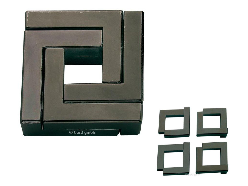 Metall Cast Puzzle Quartet