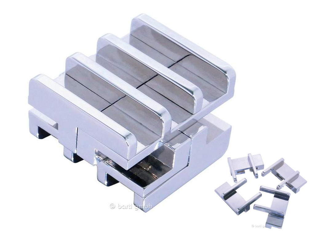 Metall Cast Puzzle Rattle