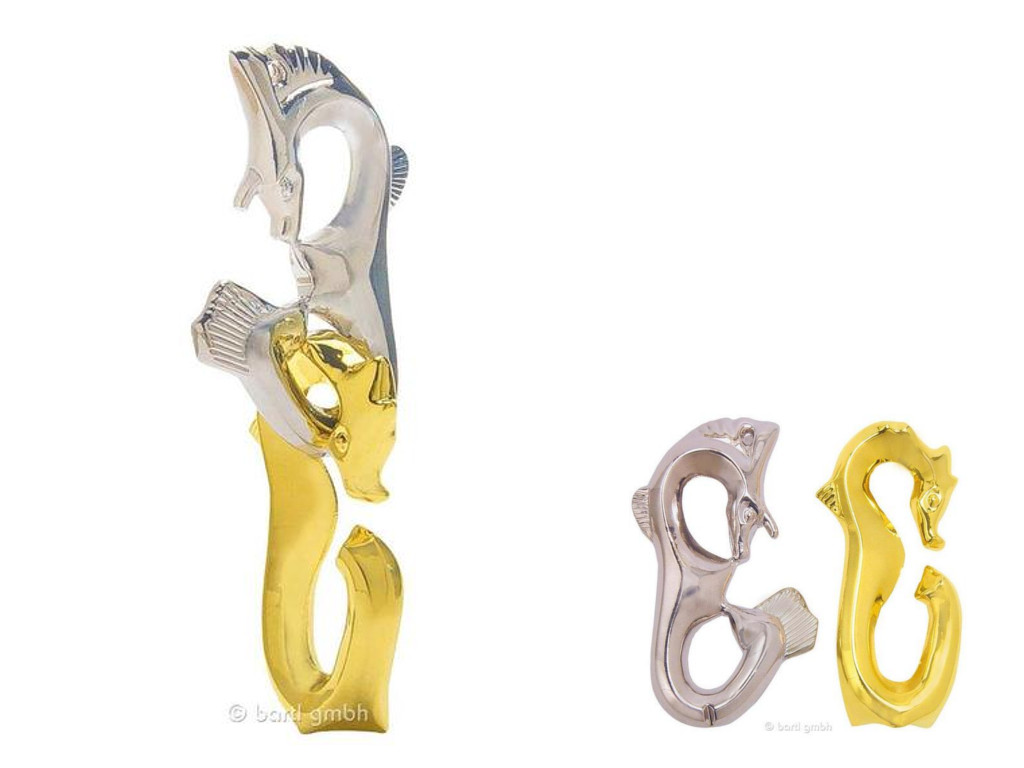 Metall Cast Puzzle Seahorse