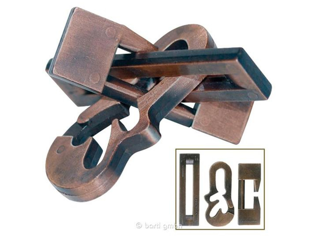 Metall Cast Puzzle Violon