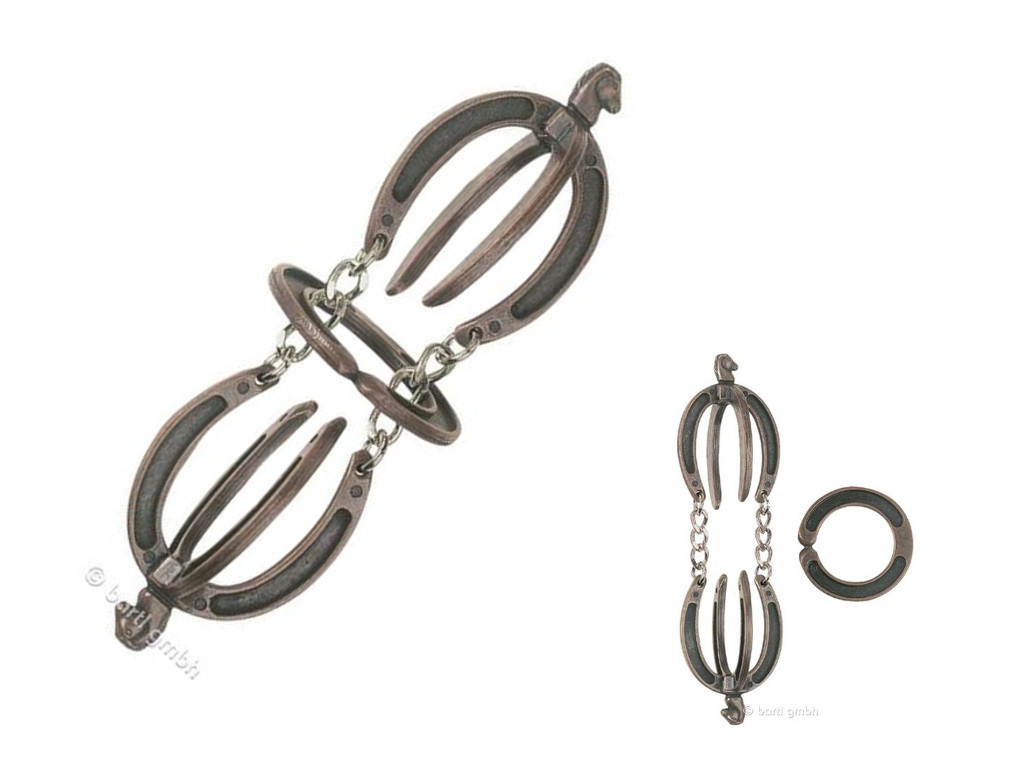 Metall Cast Puzzle W-U