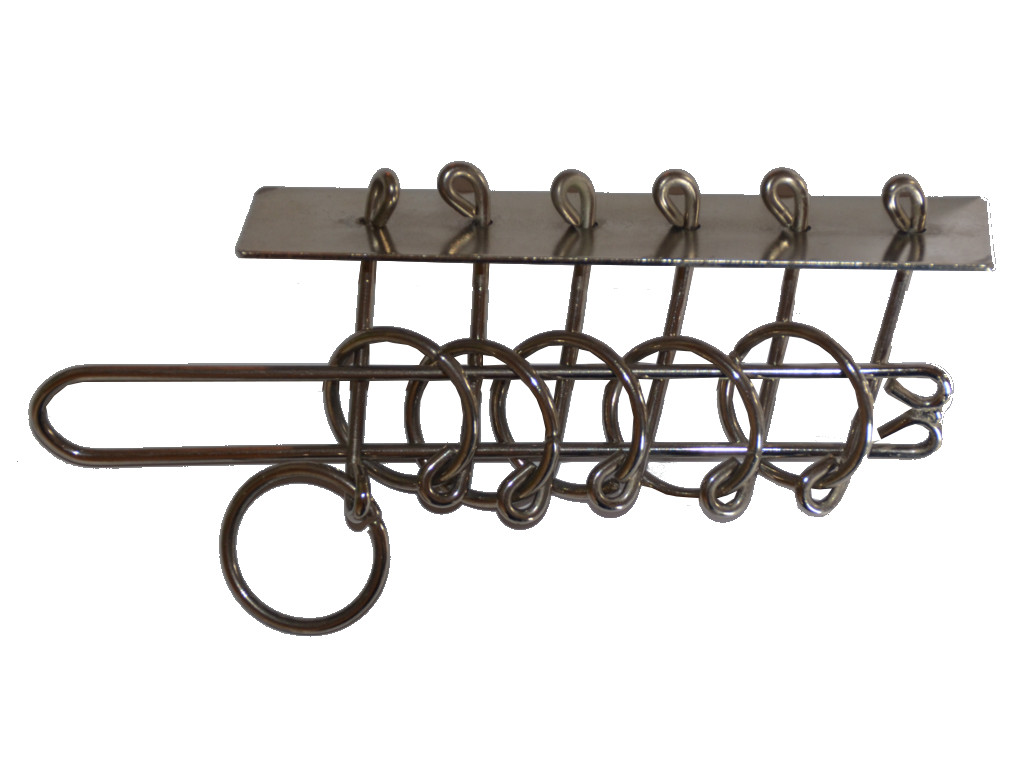 Metall Drahtpuzzle Die Chinesischen Ringe