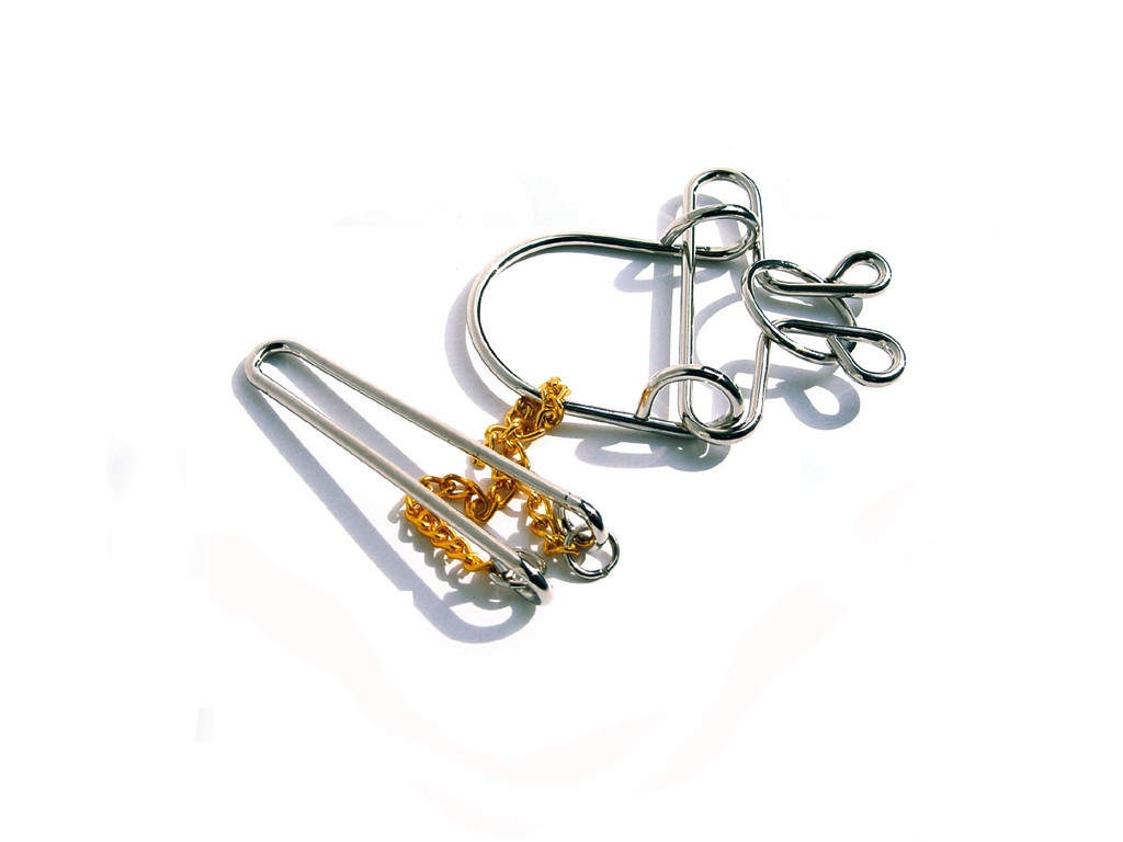 Metall Drahtpuzzle Nr. 3