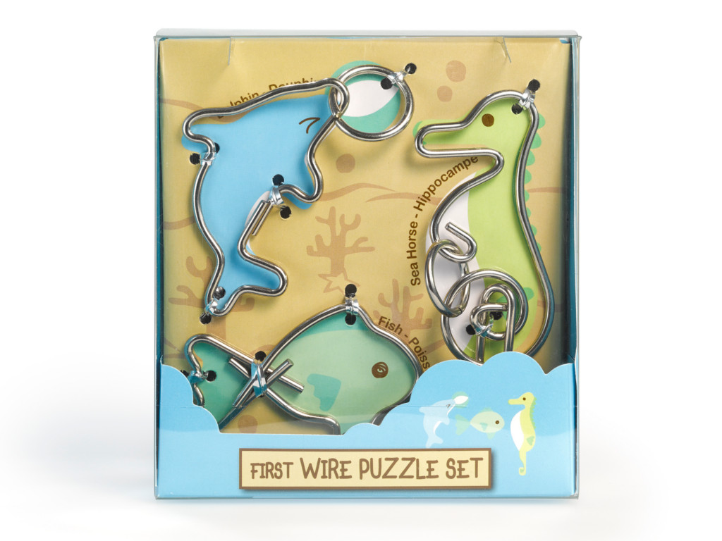 Metall Drahtpuzzle First Wire Puzzle Apuatic