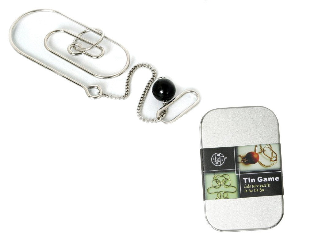 Metall Drahtpuzzle Tin Game 03