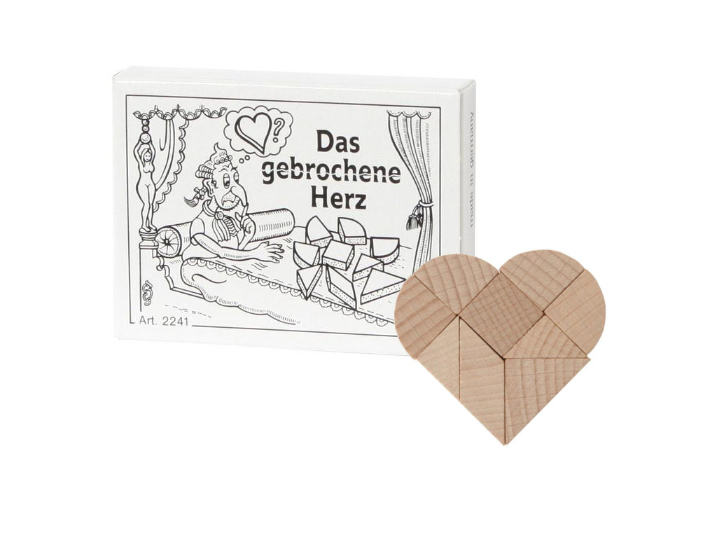 Mini Puzzle Das gebrochene Herz