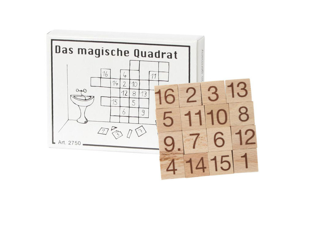 Mini Puzzle Das magische Quadrat
