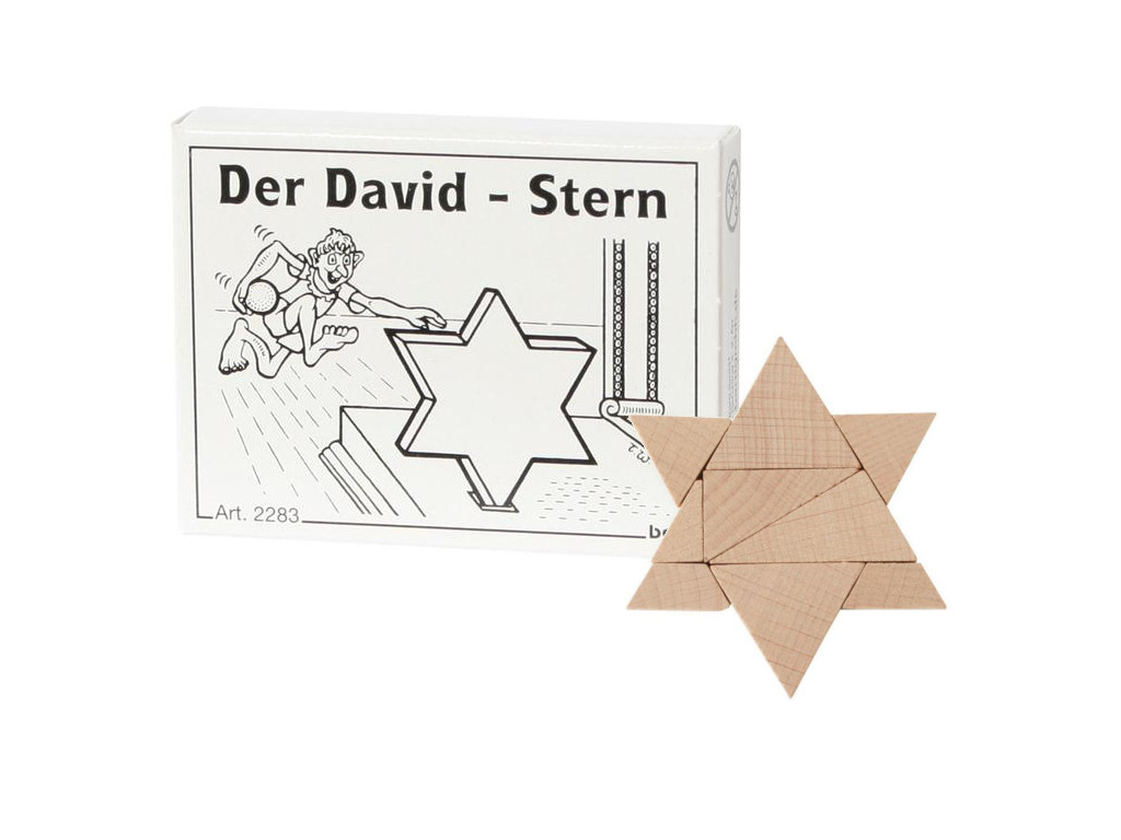 Mini Puzzle Der David-Stern
