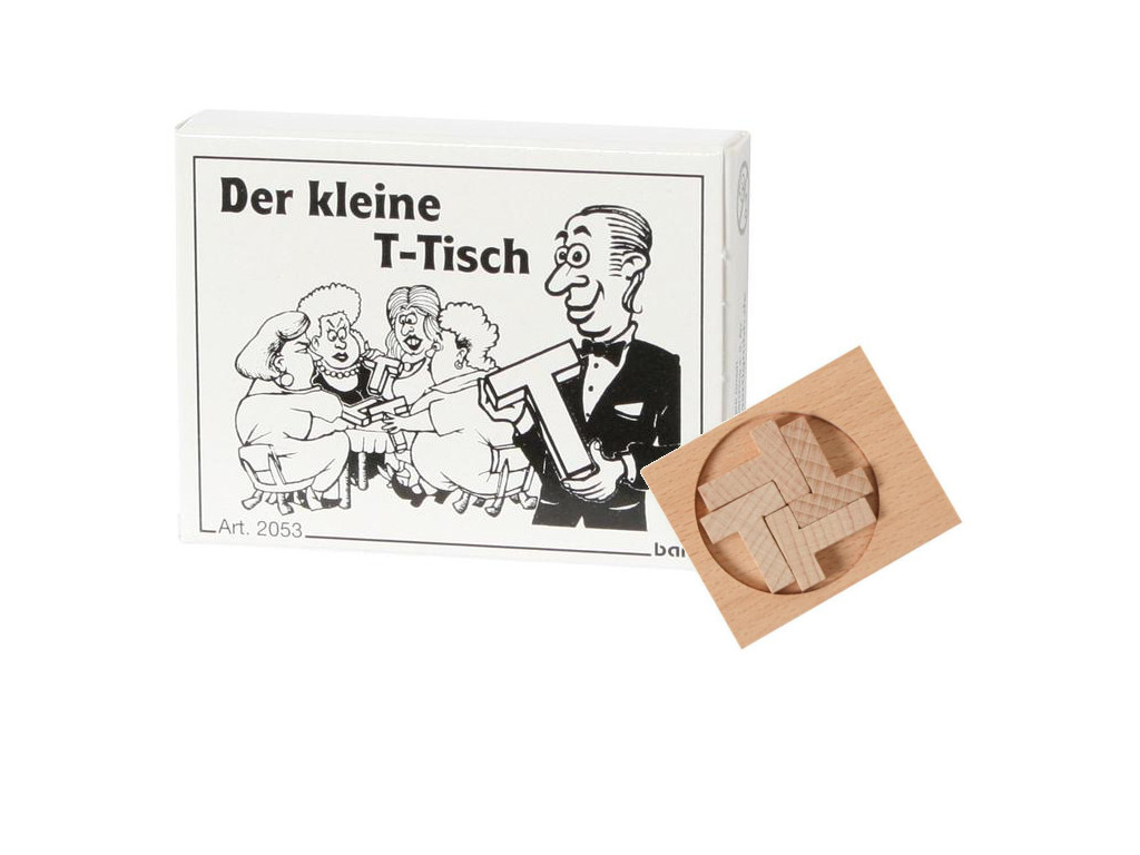 Mini Puzzle Der kleine T-Tisch