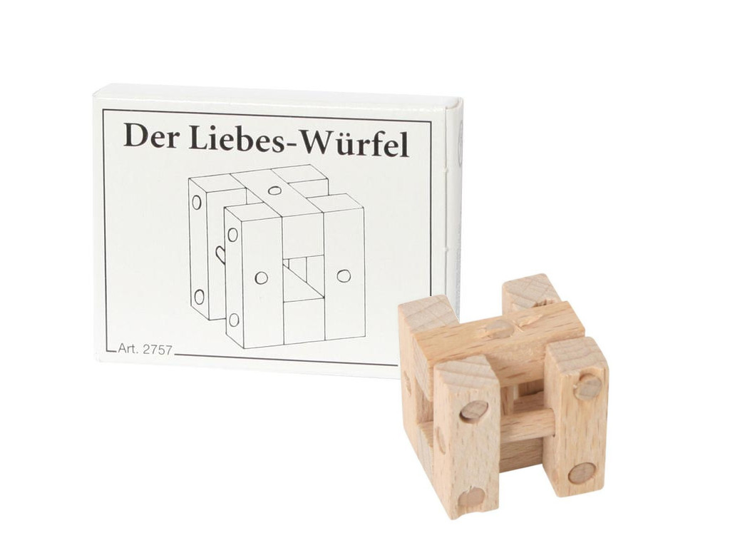Mini Puzzle Der Liebes-W&uuml;rfel