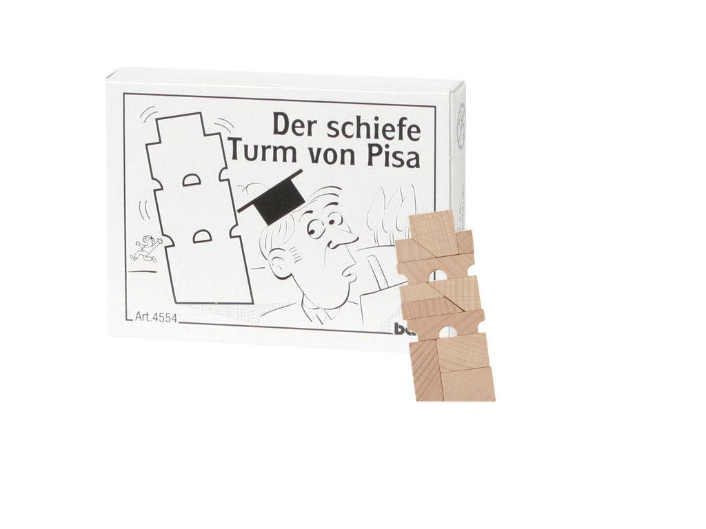 Mini Puzzle Der schiefe Turm von Pisa