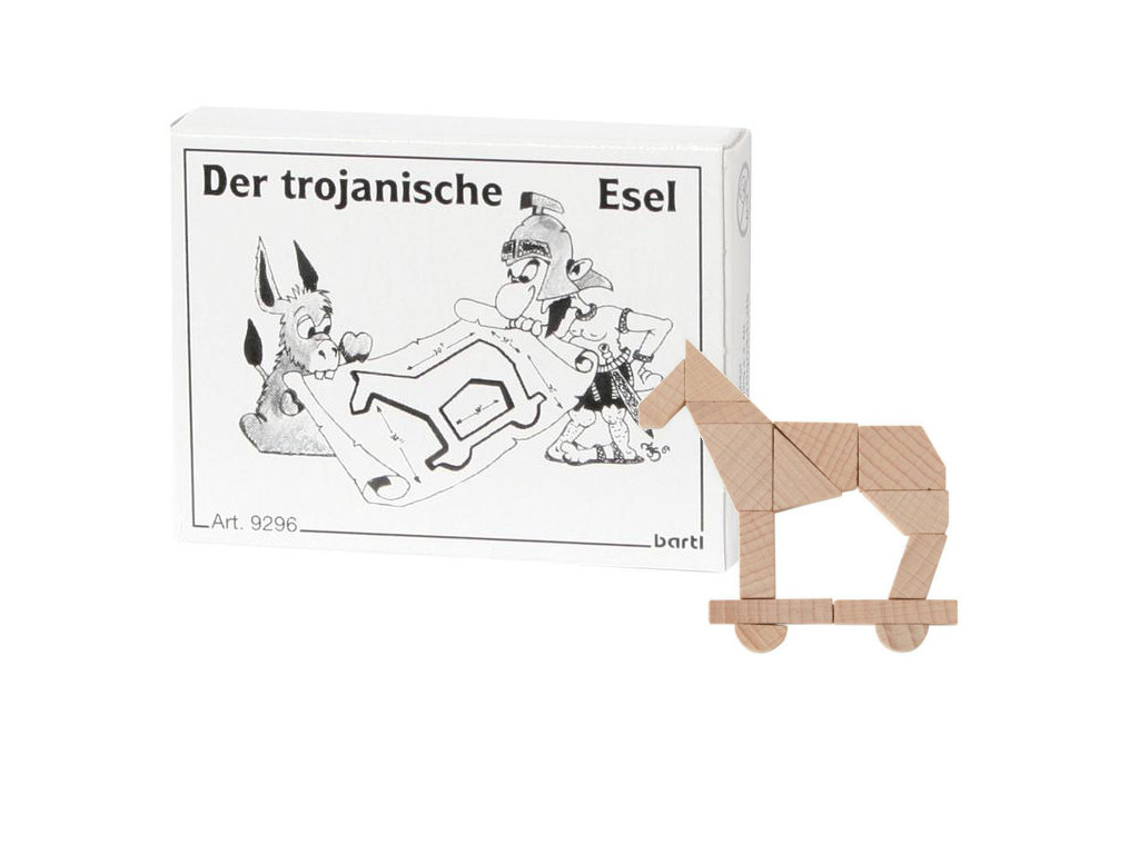 Mini Puzzle Der trojanische Esel