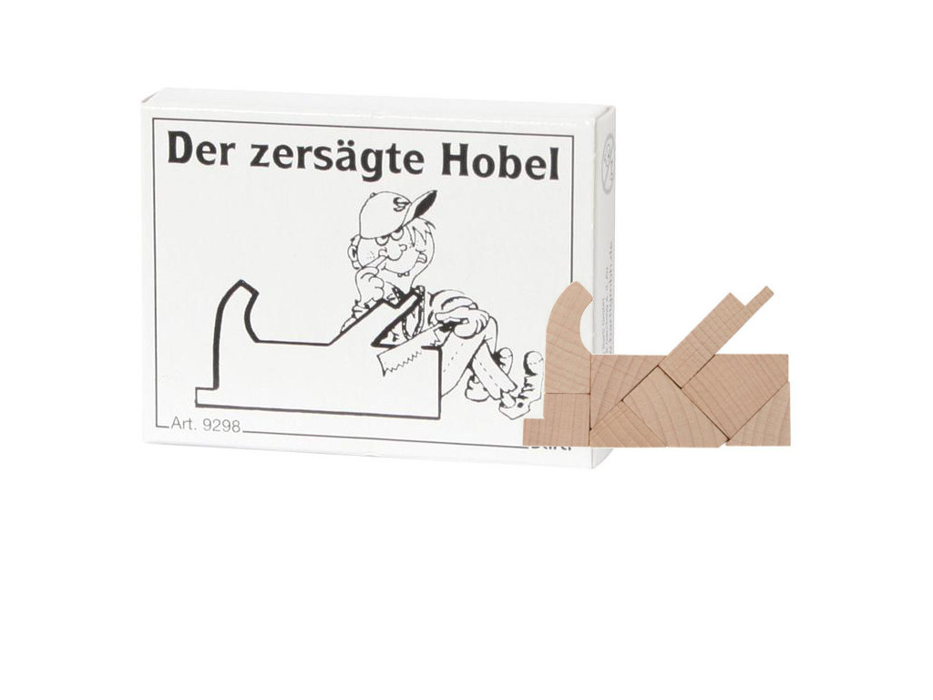 Mini Puzzle Der zersägte Hobel