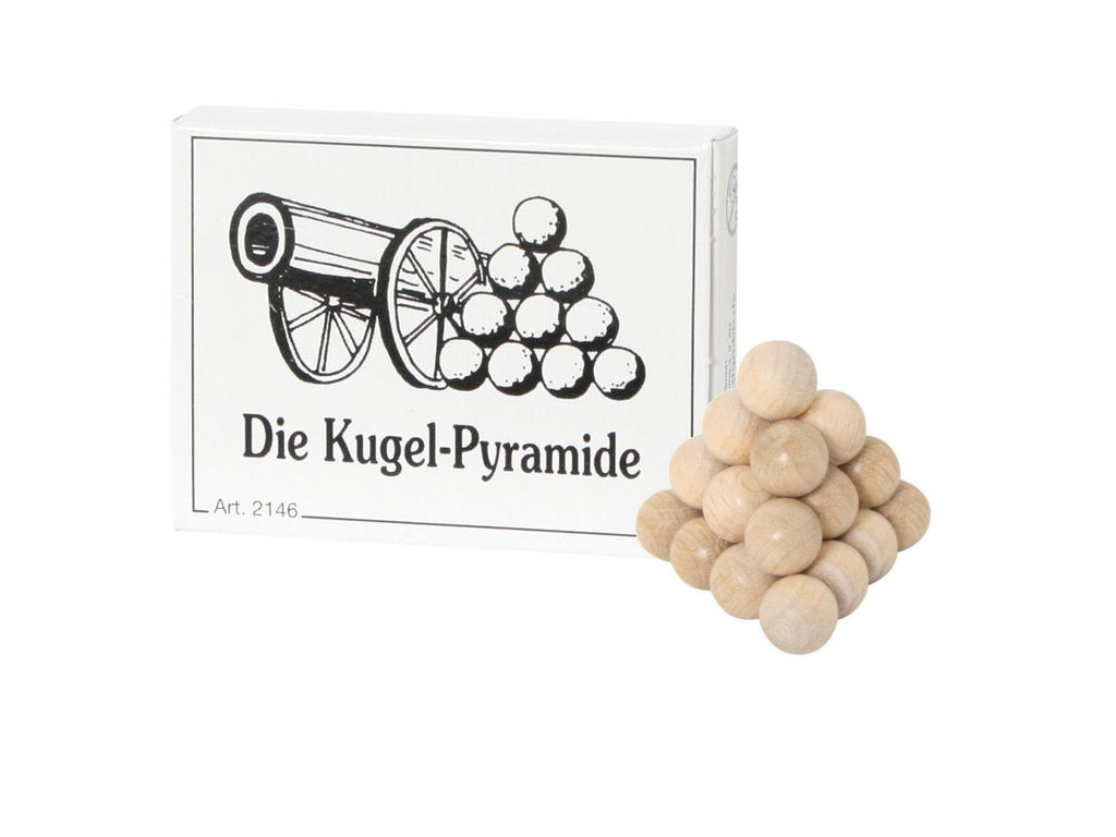 Mini Puzzle Die Kugel-Pyramide