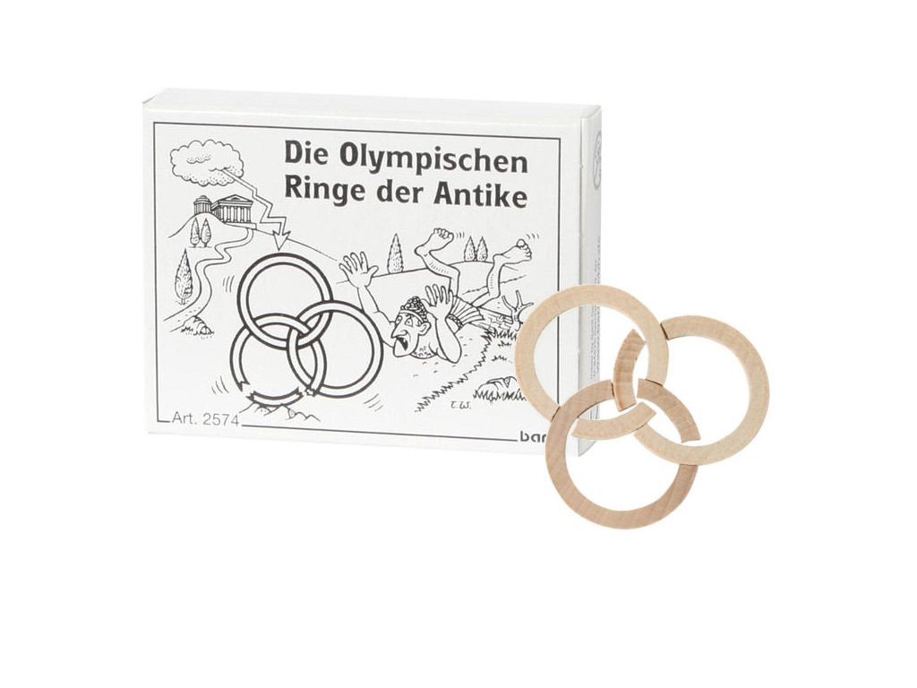 Mini Puzzle Die Olympischen Ringe der Antike