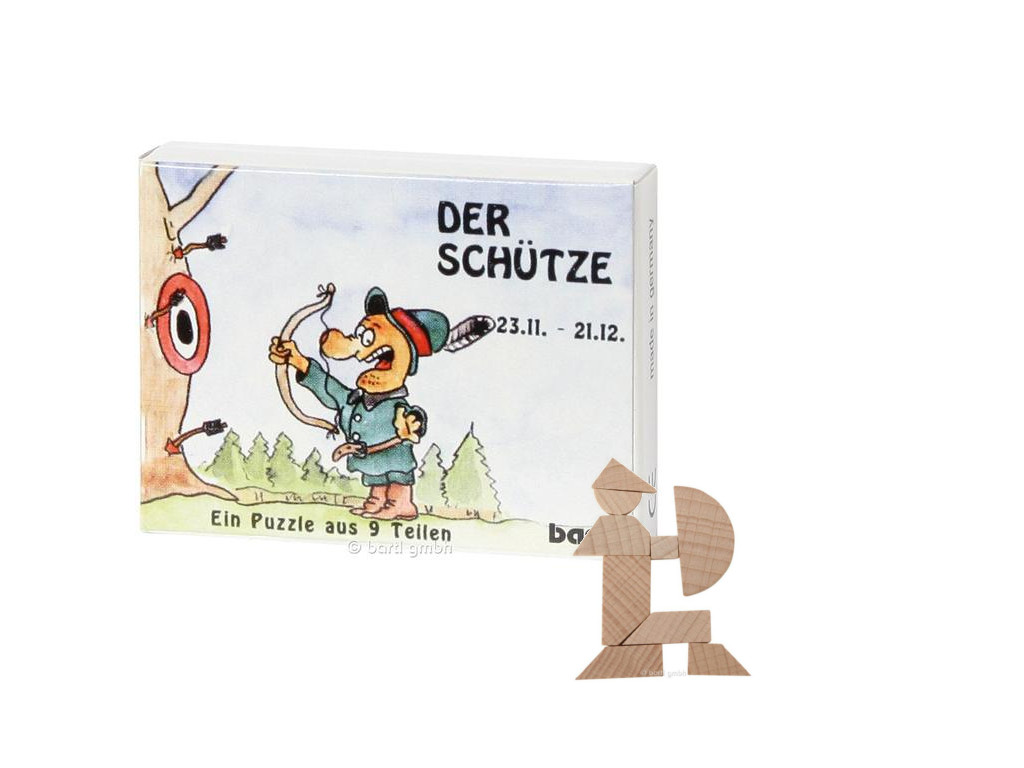 Sternzeichen Schütze, Mini Puzzle